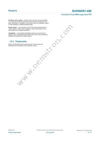 BUK964R1-40E Datasheet Page 12