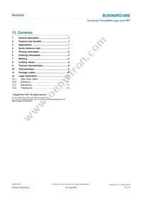 BUK964R2-60E Datasheet Page 13