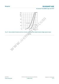 BUK964R7-80E Datasheet Page 9