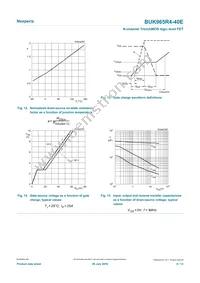 BUK965R4-40E Datasheet Page 8