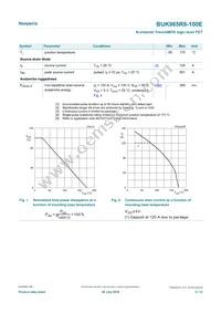 BUK965R8-100E Datasheet Page 3