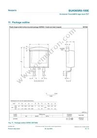 BUK965R8-100E Datasheet Page 10