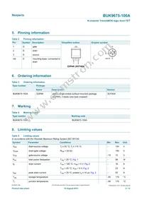 BUK9675-100A Datasheet Page 2