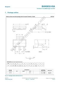 BUK9832-55A Datasheet Page 9