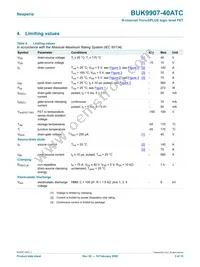 BUK9907-40ATC Datasheet Page 3
