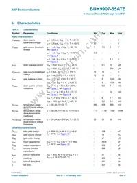 BUK9907-55ATE Datasheet Page 7