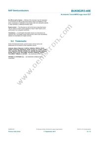 BUK9E2R3-40E Datasheet Page 13