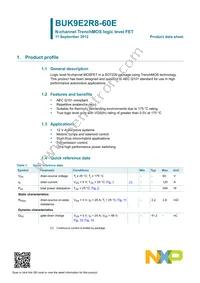 BUK9E2R8-60E Datasheet Page 2