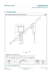 BUK9E3R2-40E Datasheet Page 11