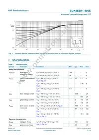 BUK9E6R1-100E Datasheet Page 6
