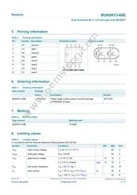 BUK9K13-60EX Datasheet Page 2