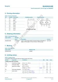 BUK9K20-80EX Datasheet Page 2