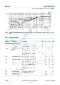 BUK9K22-80EX Datasheet Page 5
