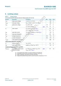 BUK9K29-100E Datasheet Page 3