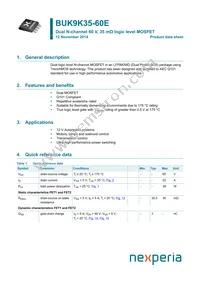 BUK9K35-60E Datasheet Cover