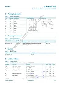 BUK9K5R1-30EX Datasheet Page 2