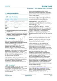 BUK9M15-60EX Datasheet Page 11