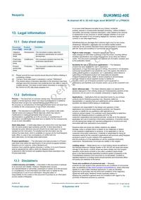 BUK9M52-40EX Datasheet Page 11