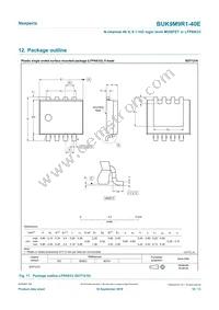 BUK9M9R1-40EX Datasheet Page 10