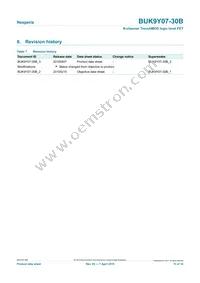 BUK9Y07-30B Datasheet Page 11