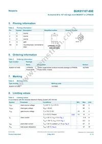 BUK9Y107-80EX Datasheet Page 2