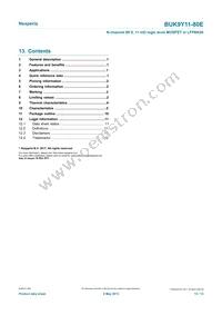 BUK9Y11-80EX Datasheet Page 13