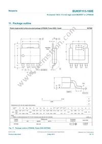 BUK9Y113-100E Datasheet Page 10