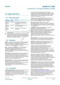 BUK9Y113-100E Datasheet Page 11