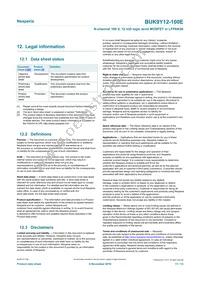 BUK9Y12-100E Datasheet Page 11