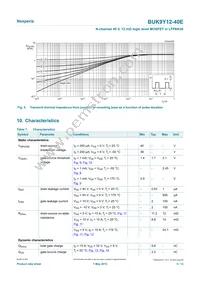 BUK9Y12-40E Datasheet Page 5