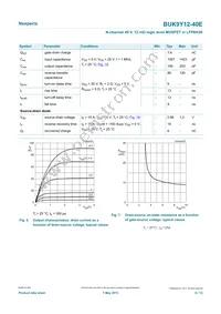 BUK9Y12-40E Datasheet Page 6