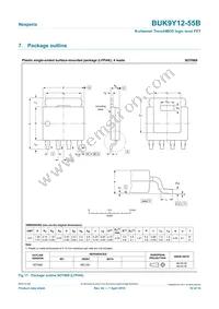 BUK9Y12-55B Datasheet Page 10