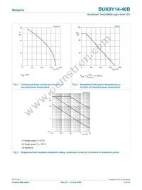 BUK9Y14-40B Datasheet Page 3