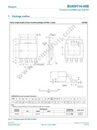 BUK9Y14-40B Datasheet Page 9