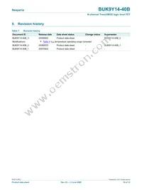 BUK9Y14-40B Datasheet Page 10