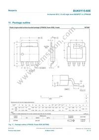 BUK9Y15-60E Datasheet Page 10