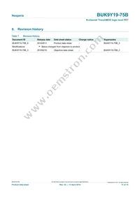 BUK9Y19-75B Datasheet Page 11