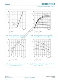 BUK9Y30-75B/C2 Datasheet Page 7