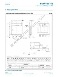 BUK9Y30-75B/C2 Datasheet Page 10