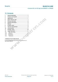 BUK9Y41-80E Datasheet Page 13