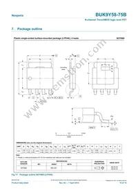 BUK9Y58-75B Datasheet Page 10