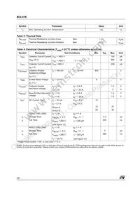 BUL416 Datasheet Page 2