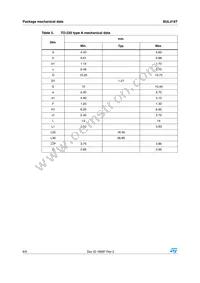 BUL416T Datasheet Page 6