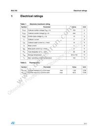 BUL705 Datasheet Page 3