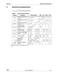 BUL743 Datasheet Page 3