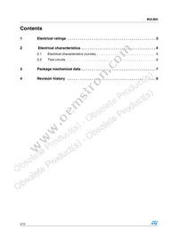 BUL804 Datasheet Page 2