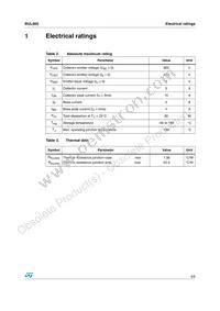 BUL805 Datasheet Page 3