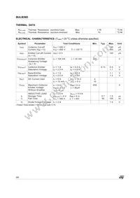 BULB39D-1 Datasheet Page 2