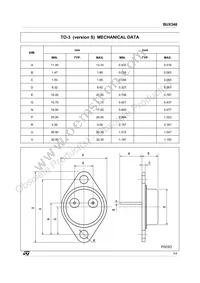 BUX348 Datasheet Page 3