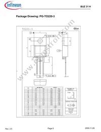 BUZ31HXKSA1 Datasheet Page 9